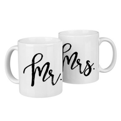 Парні чашки Mr and Mrs
