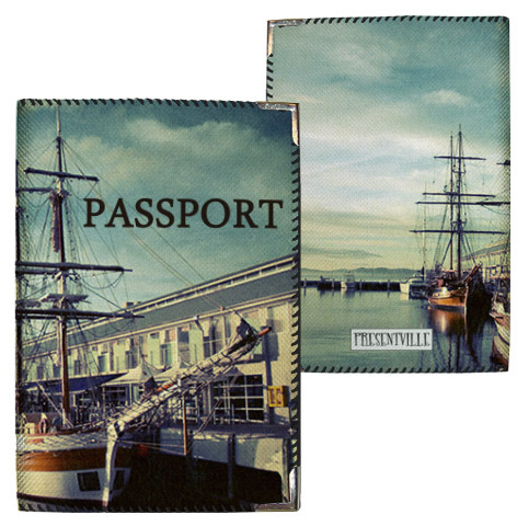 Обложка на паспорт Парусник