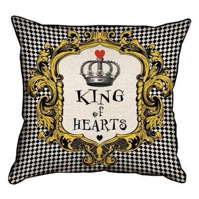 Наволочка декоративна 45х45 см King of hearts