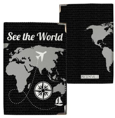 Обкладинка на паспорт See the world