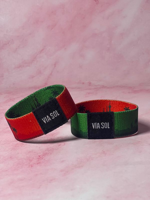 VIA SOL Double-face Wristband KUWAIT EDITION