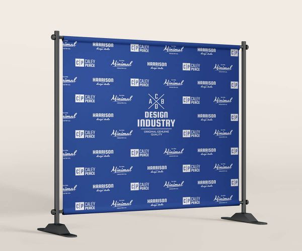 Step and repeat banner 10x8 feet