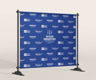 Step and repeat banner 10x8 feet