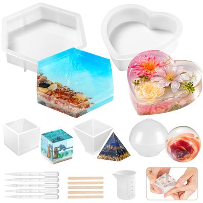 Silicone resin molds