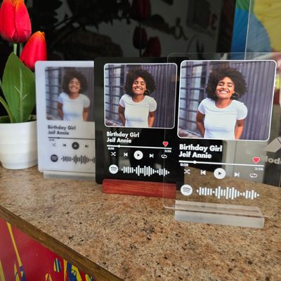 Spotify Musical Plaque