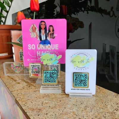 QR code stands