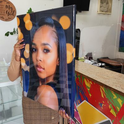 Epoxy portrait