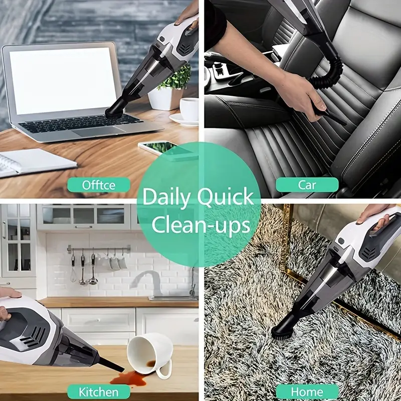 Portable cordless vacuum cleaner