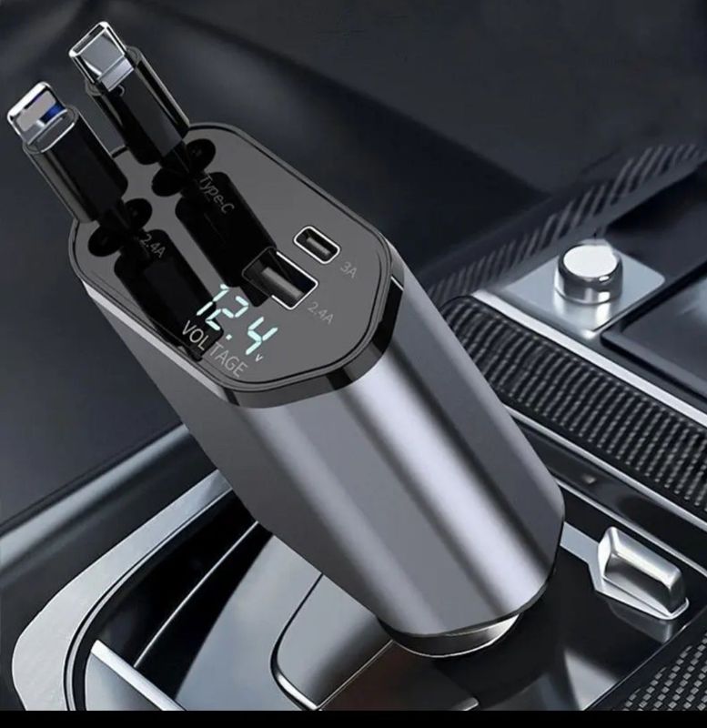 Retractable Car Charger,