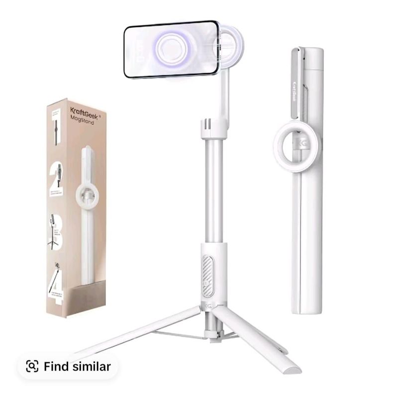 ShiftCam SnapGrip Pro – Phone Camera Grip & Magnetic Power Bank with Qi2 Wireless Charging, Wireless Shutter Button, and Magnetic Mount for All Phones, Tabletop Dock – Midnight