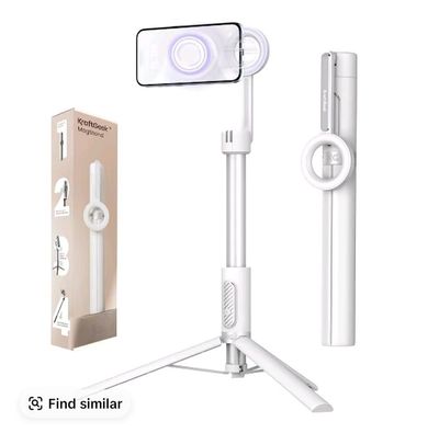 ShiftCam SnapGrip Pro – Phone Camera Grip & Magnetic Power Bank with Qi2 Wireless Charging, Wireless Shutter Button, and Magnetic Mount for All Phones, Tabletop Dock – Midnight