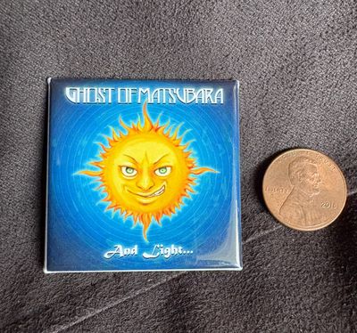 "And Light" Album Pin Badge