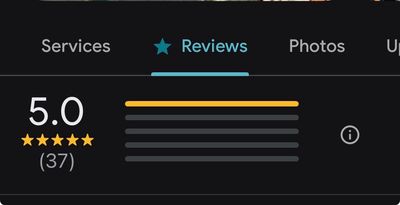 Reviews on Google Maps