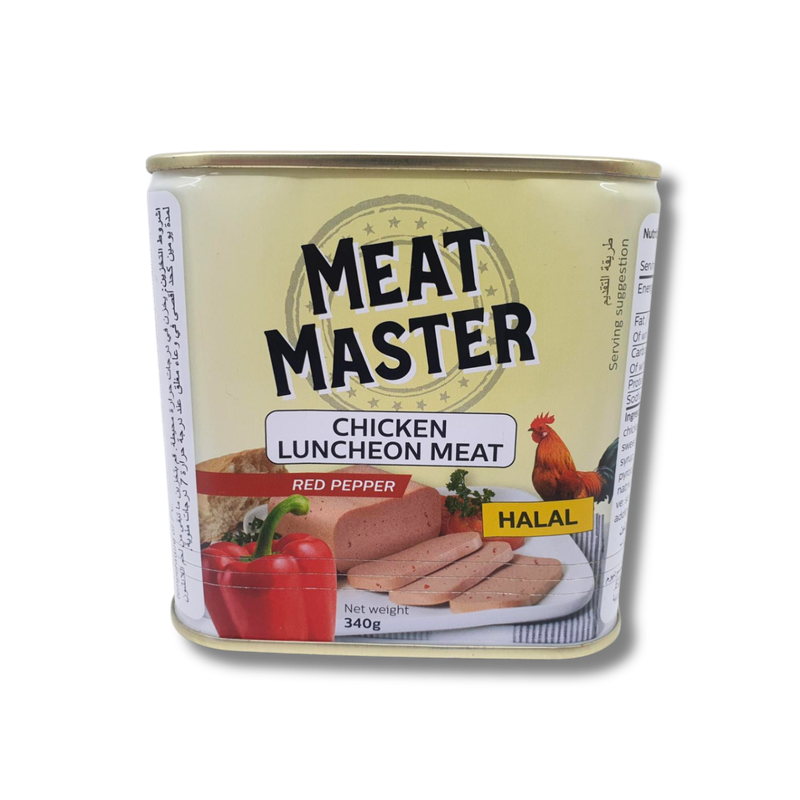 Meat Master - Sweet Red Pepper Chicken Luncheon Meat - Halaal
