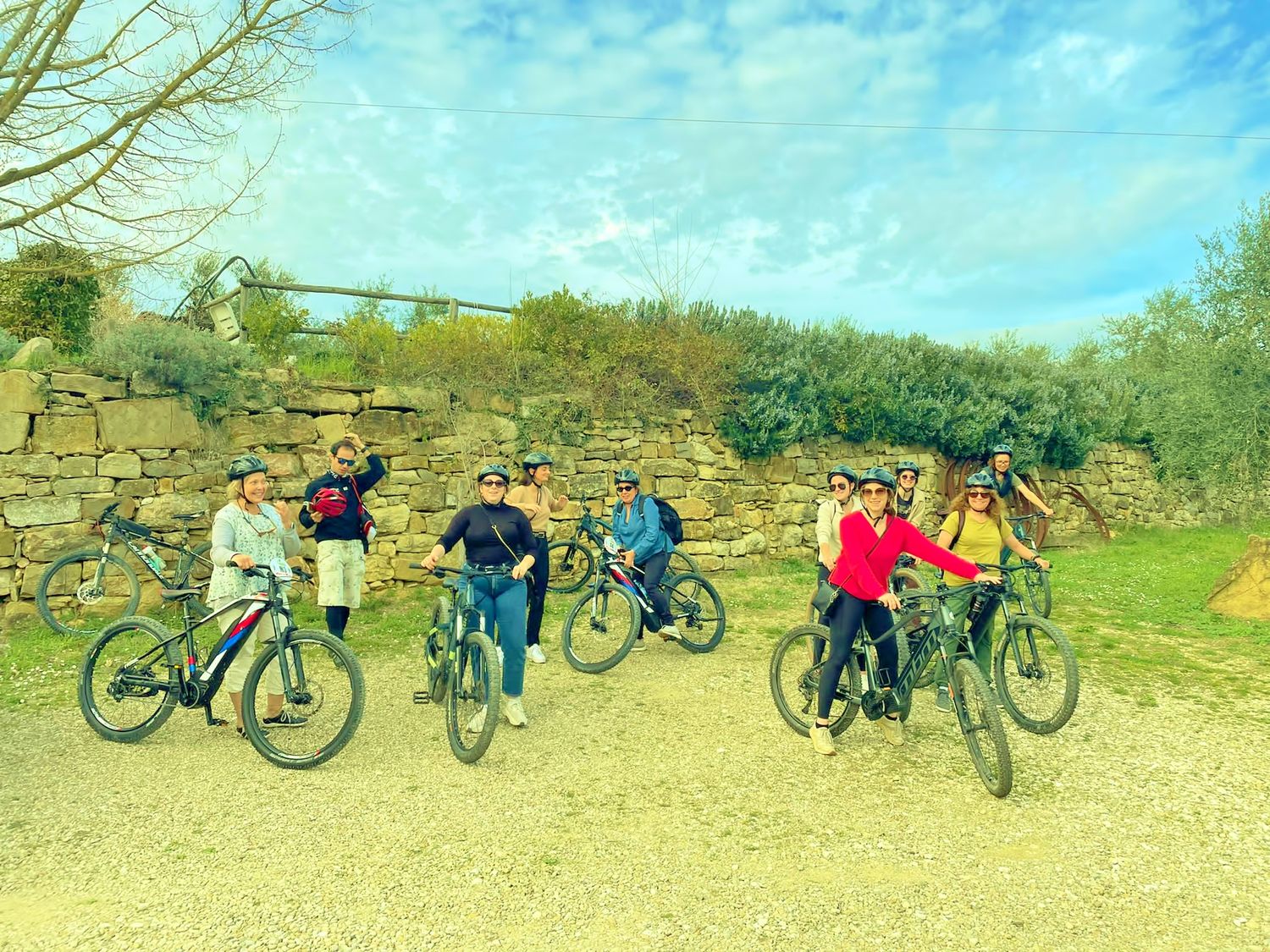 eBike tour and organic wine tasting