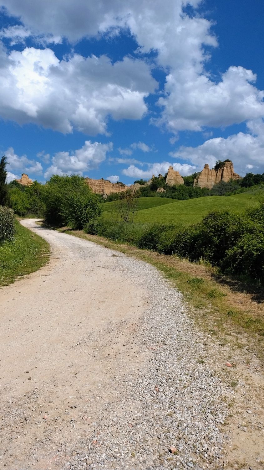 Balze del Valdarno Tuscany Canyon Hiking day 