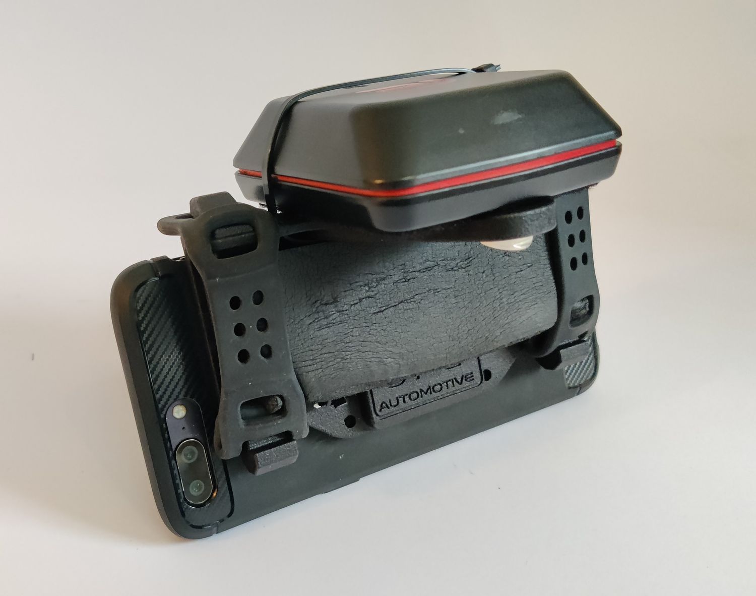 Steering Wheel Mount for Karting (for Smartphone + RaceBox)