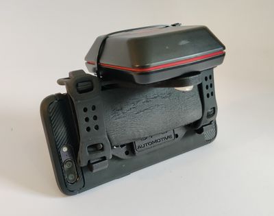 Steering Wheel Mount for Karting (for Smartphone + RaceBox)