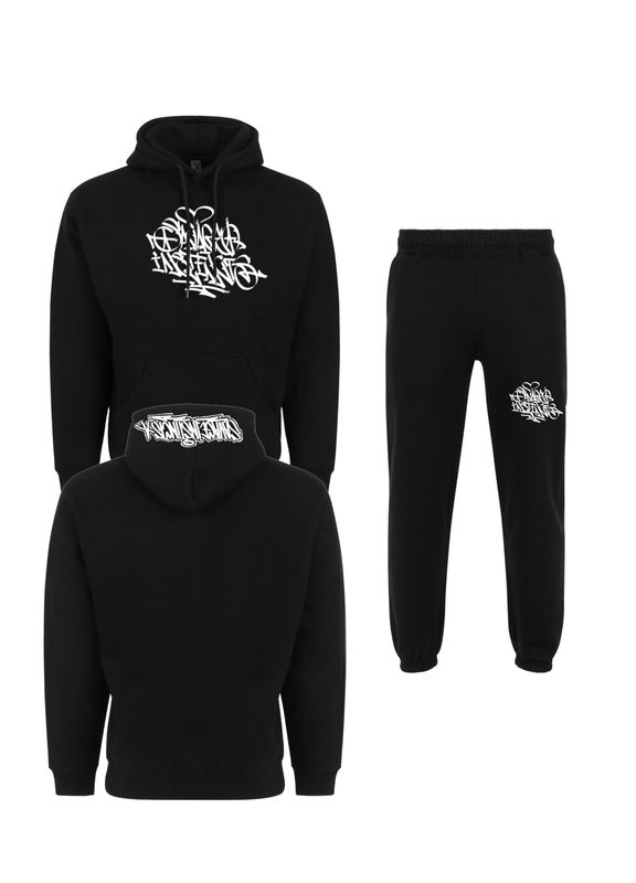 Savage Instincts Sweatsuit Set Front XL Tag Logo