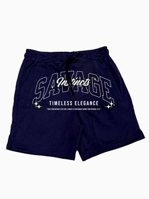 Timeless Elegance Mesh Shorts