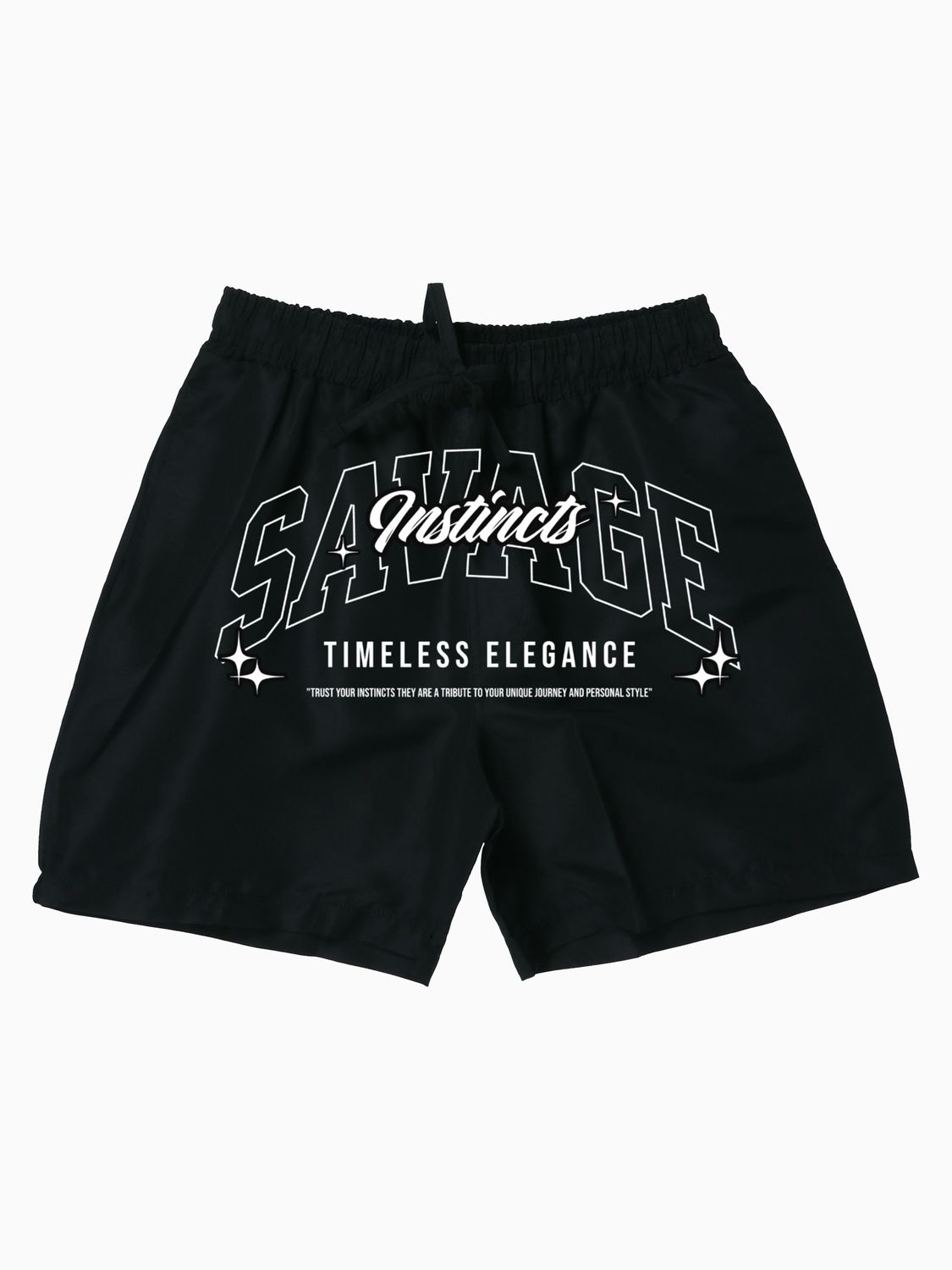 Timeless Elegance Windbreaker Shorts