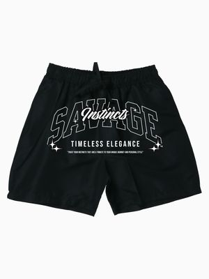 Timeless Elegance Windbreaker Shorts