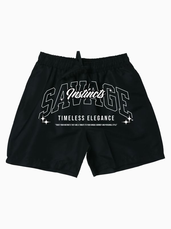 Timeless Elegance Windbreaker Shorts