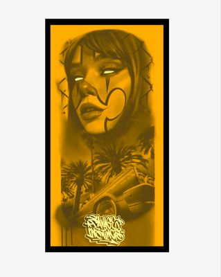 Cali Sunshine Sticker