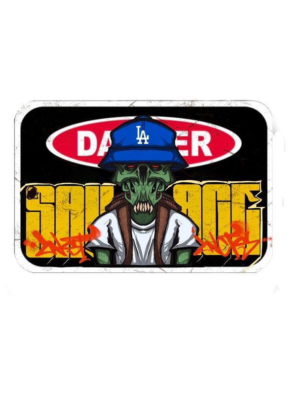 Danger Sticker