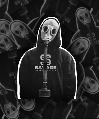 Gas Mask Sticker