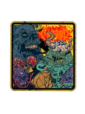 In The Abyss Sticker