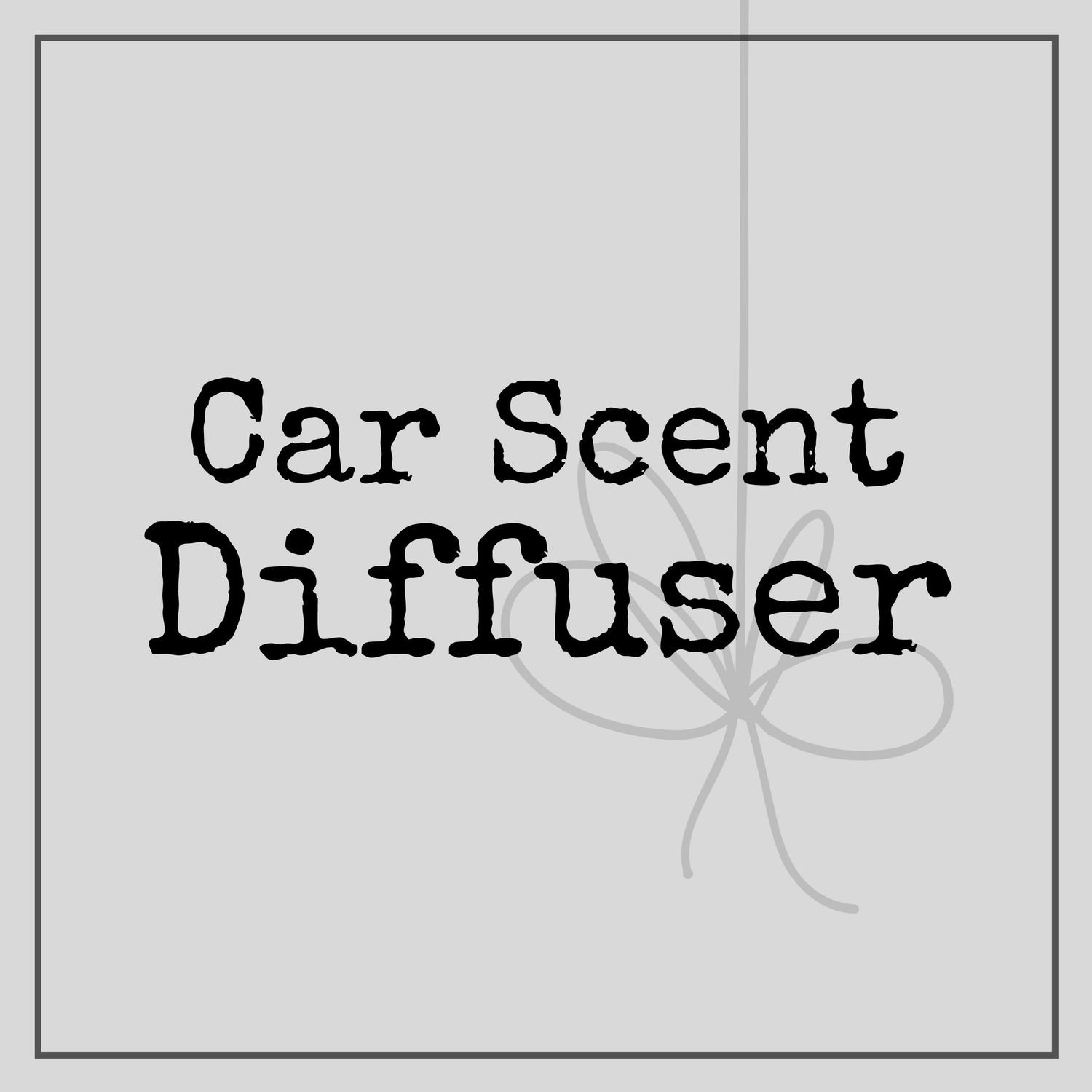 Car Scent Diffuser