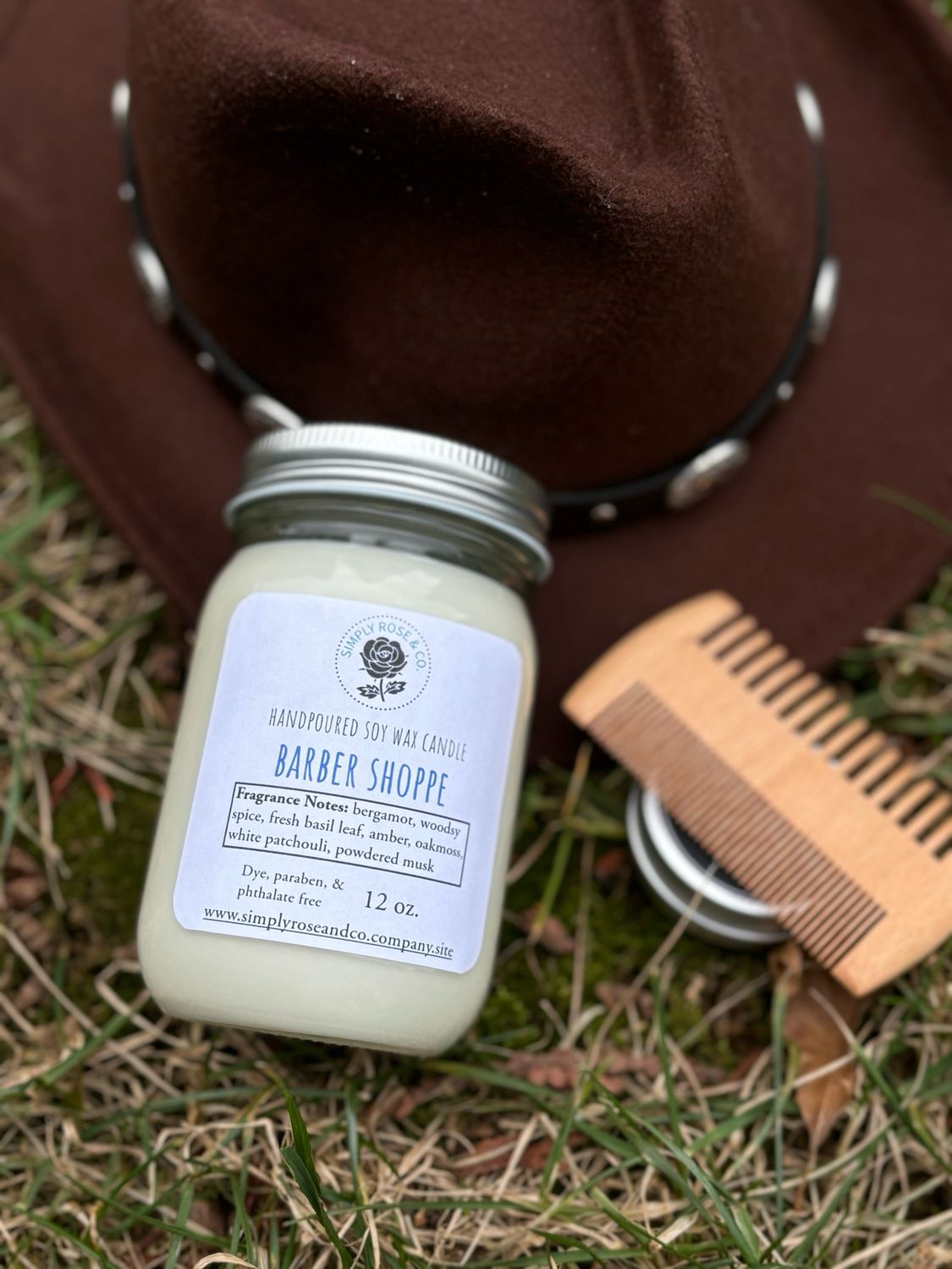 Barber Shoppe- 12 oz. Candle