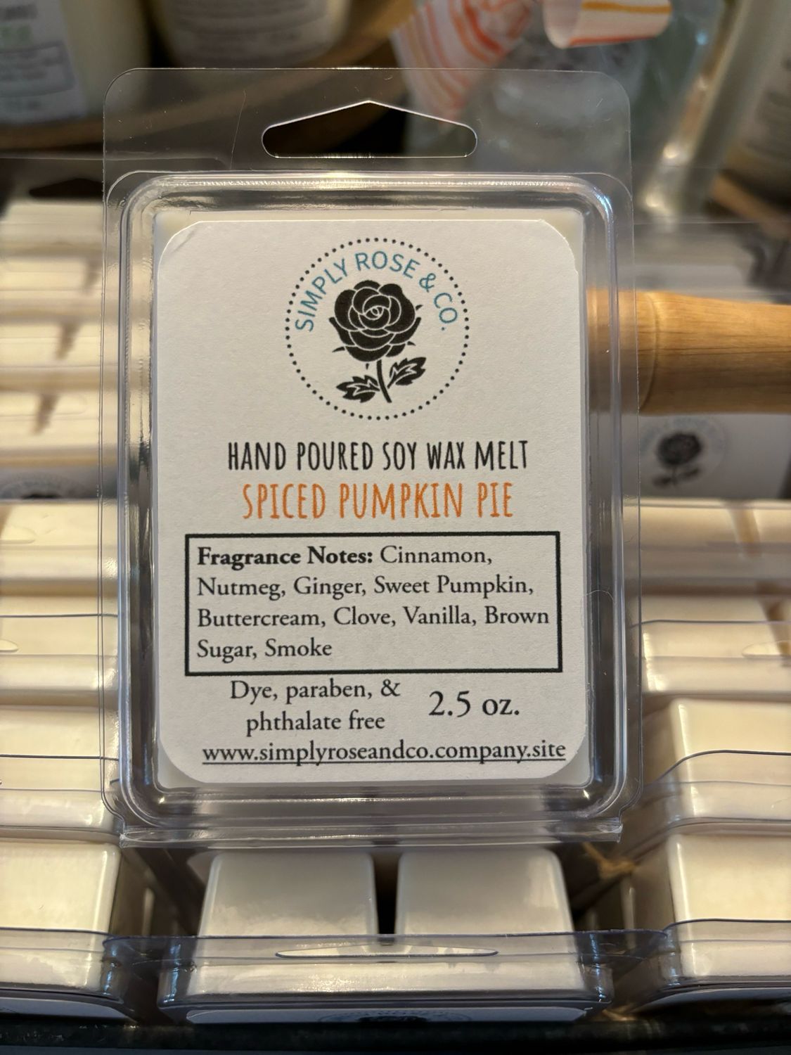 Spiced Pumpkin Pie- Melt