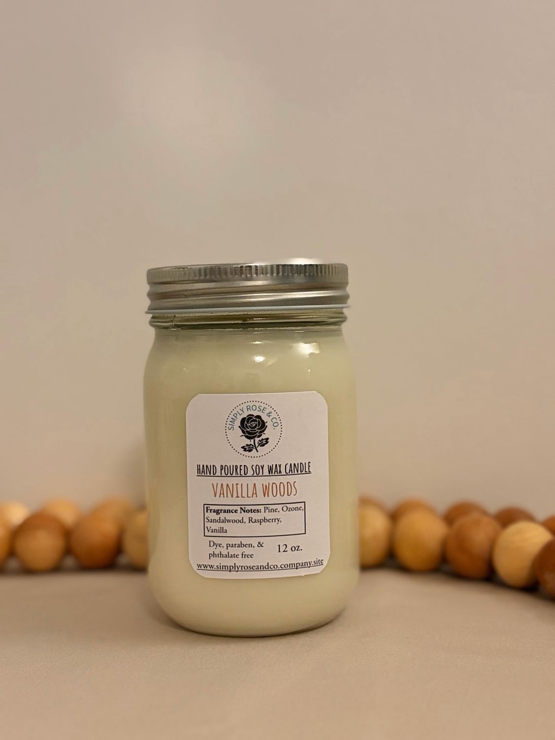Vanilla Woods- 12 oz. Candle Vanilla Woods- 12 oz. Candle