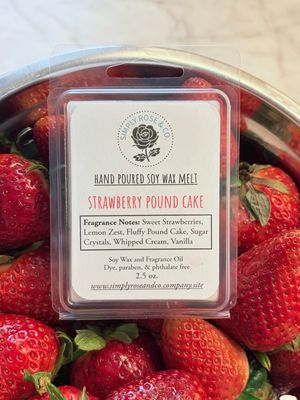 Strawberry Pound Cake- Melt