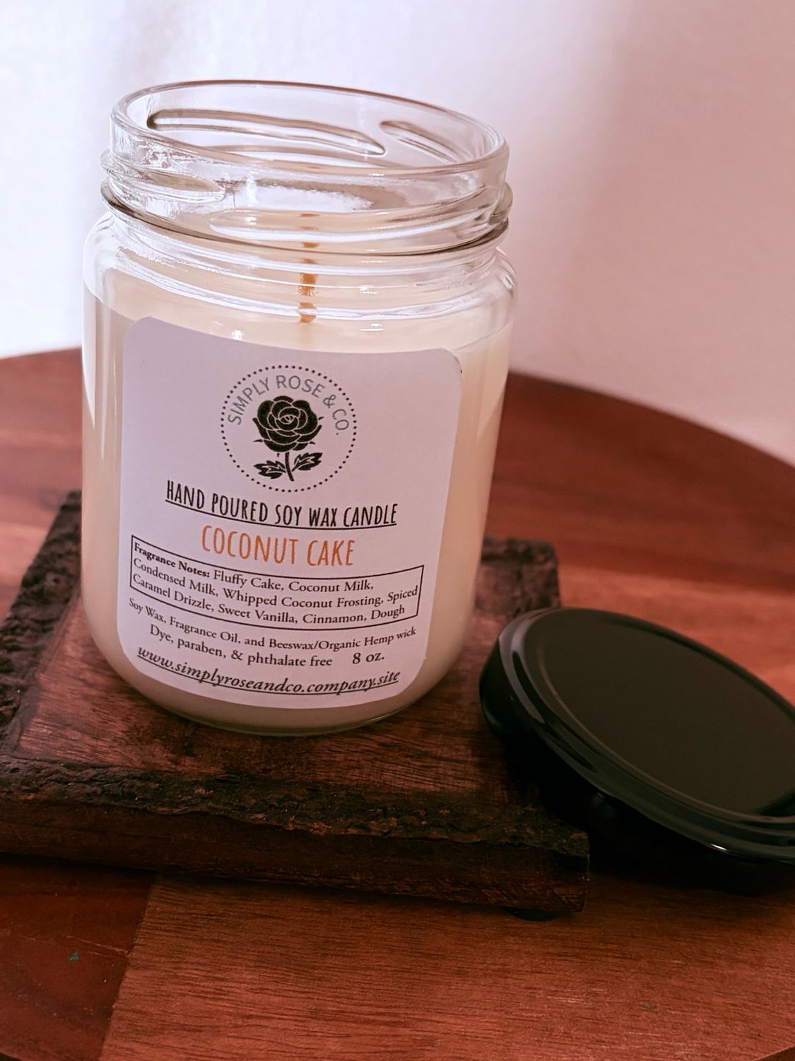 Coconut Cake- 8 oz. Candle