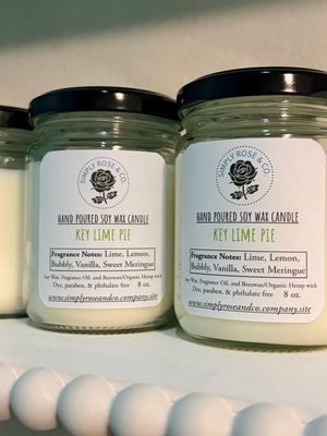 Key Lime Pie- 8 oz. Candle
