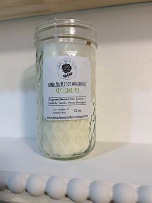 Key Lime Pie- 12 oz. Candle