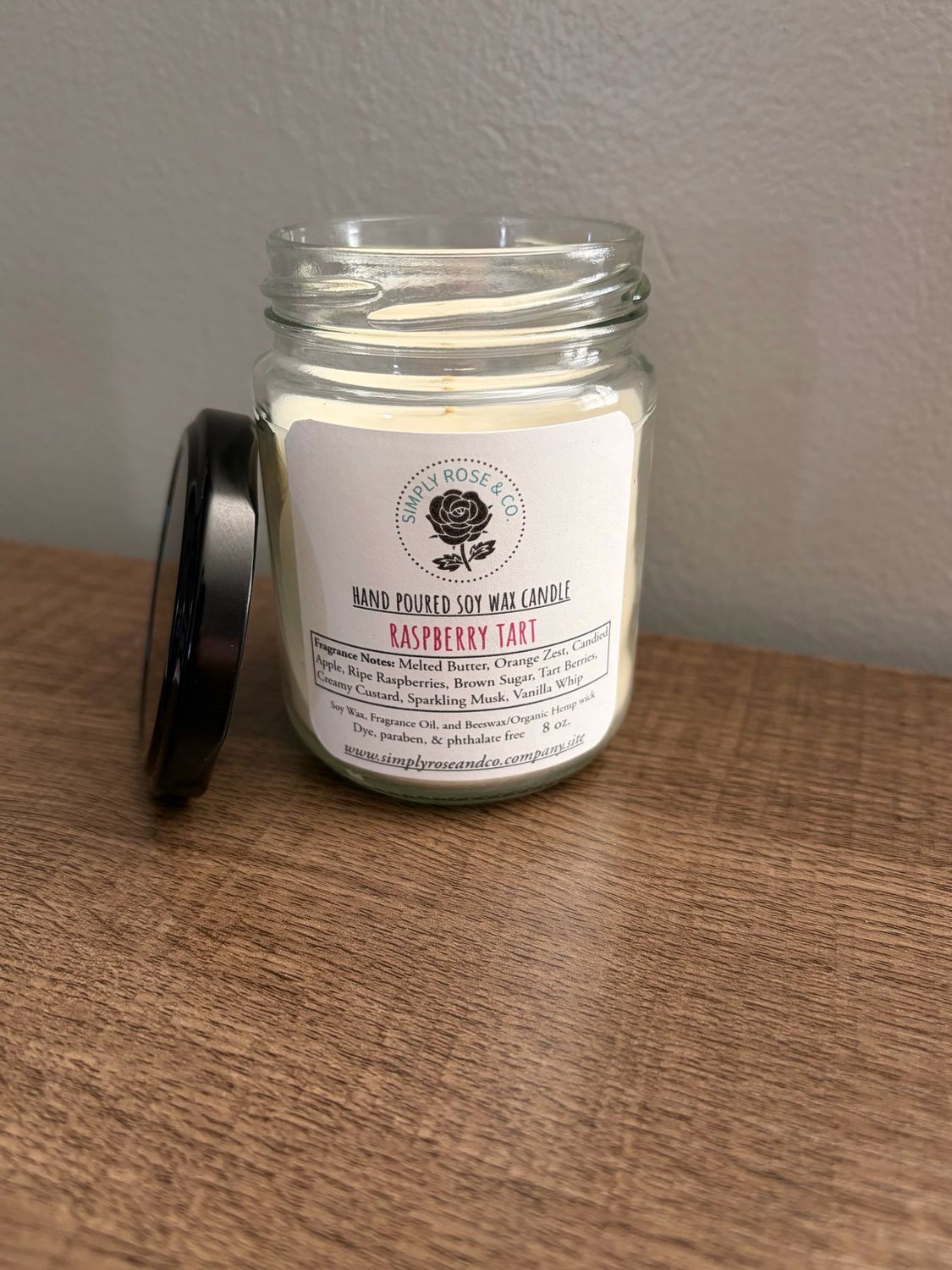 Raspberry Tart- 8 oz. Candle