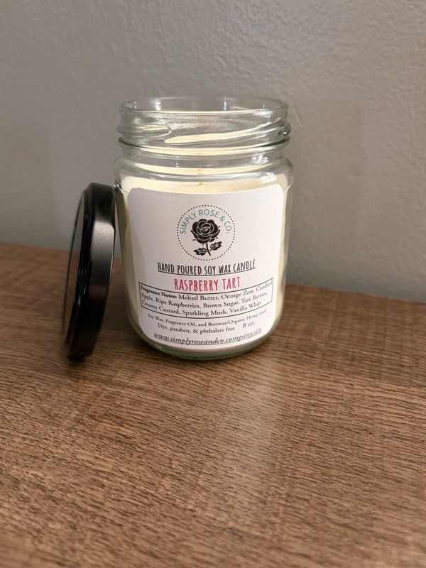 Raspberry Tart- 8 oz. Candle