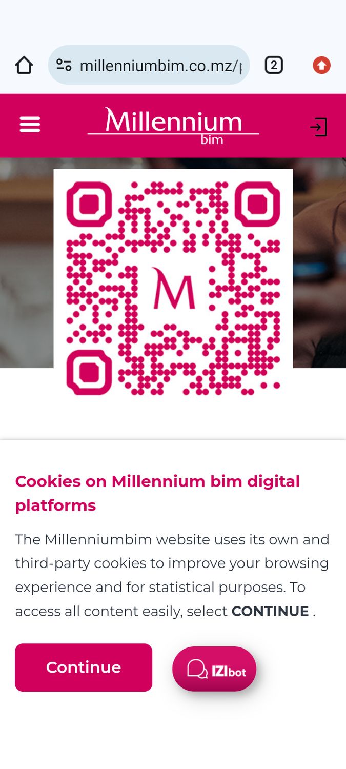 Millennium Bim Smart IZI / Digital Beneficiaries UPI 'Collect'