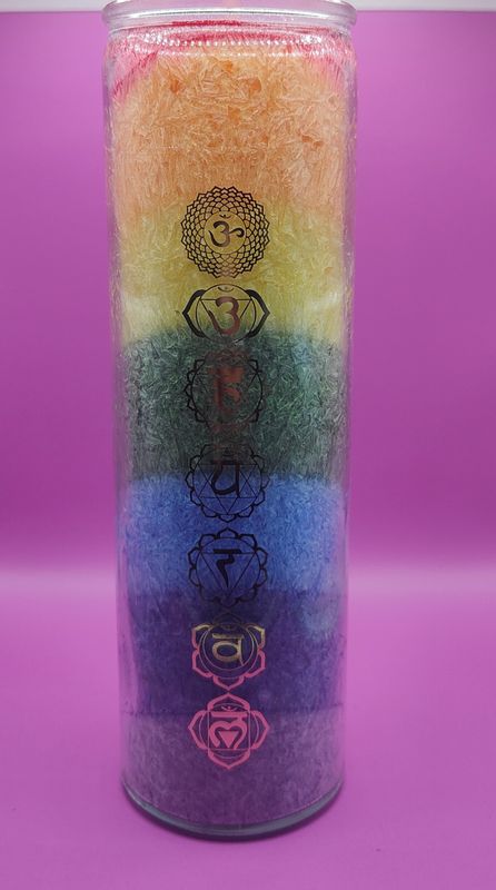 Bougie 7 chakras