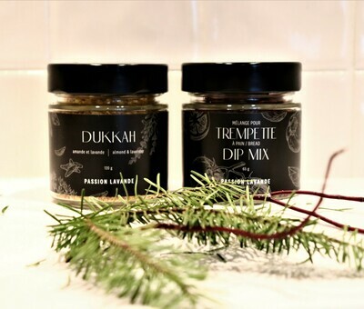 DUO Dukkah et Trempette à pain DUO Dukkah et Trempette à pain