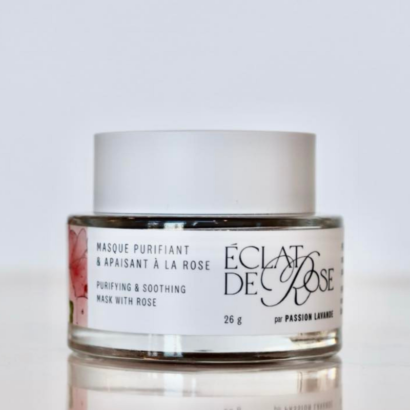 Masque purifiant &amp; apaisant à la rose