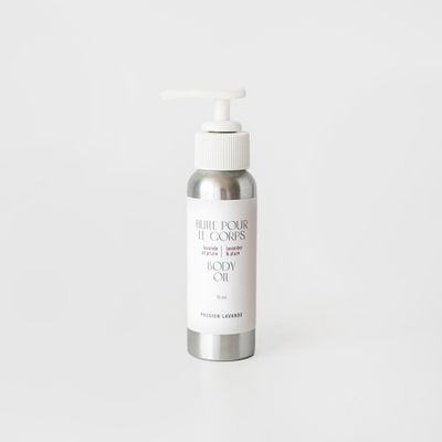 Huile pour le corps - Lavande &amp; Prune
