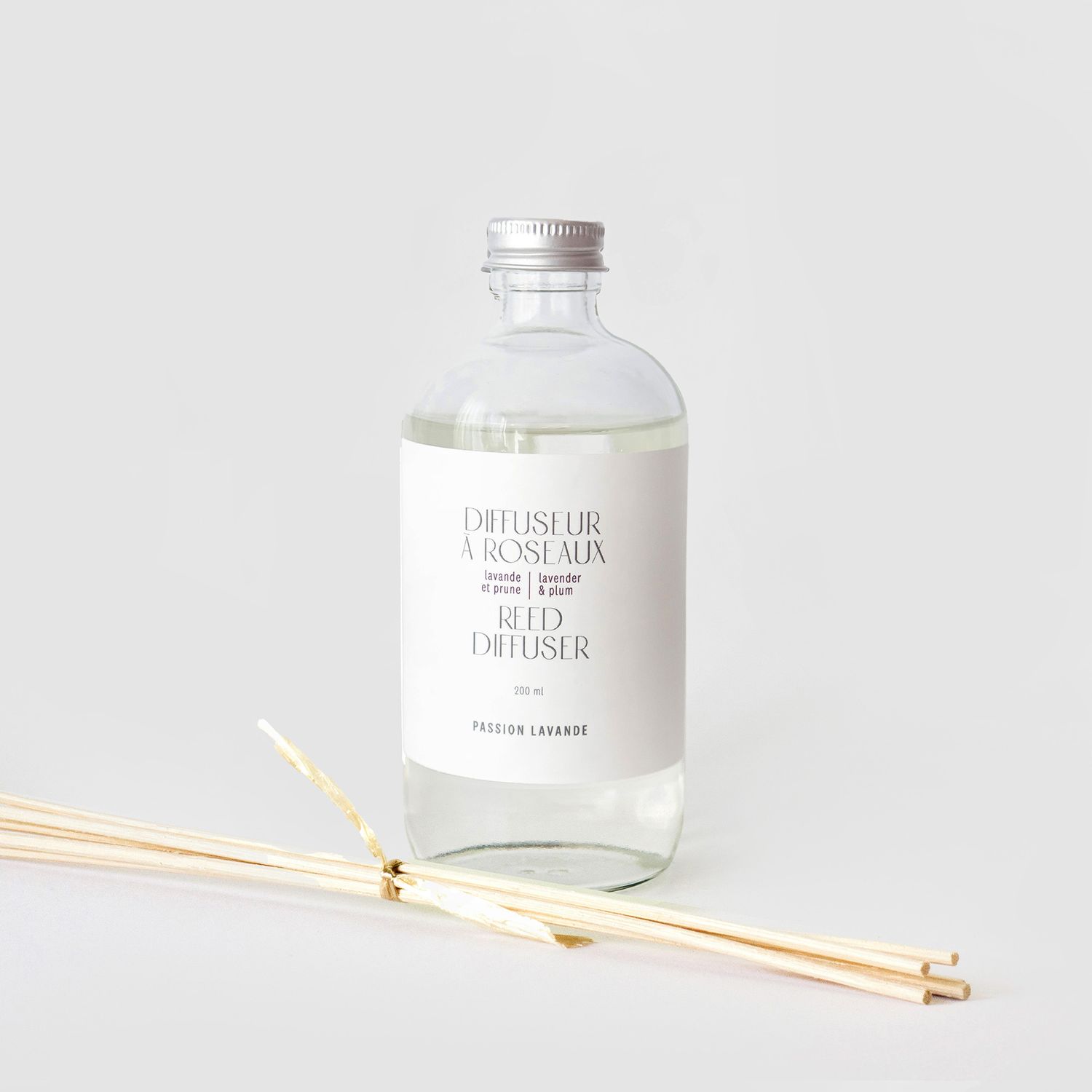 Diffuseur à roseaux - Lavande & Prune Diffuseur à roseaux - Lavande & Prune