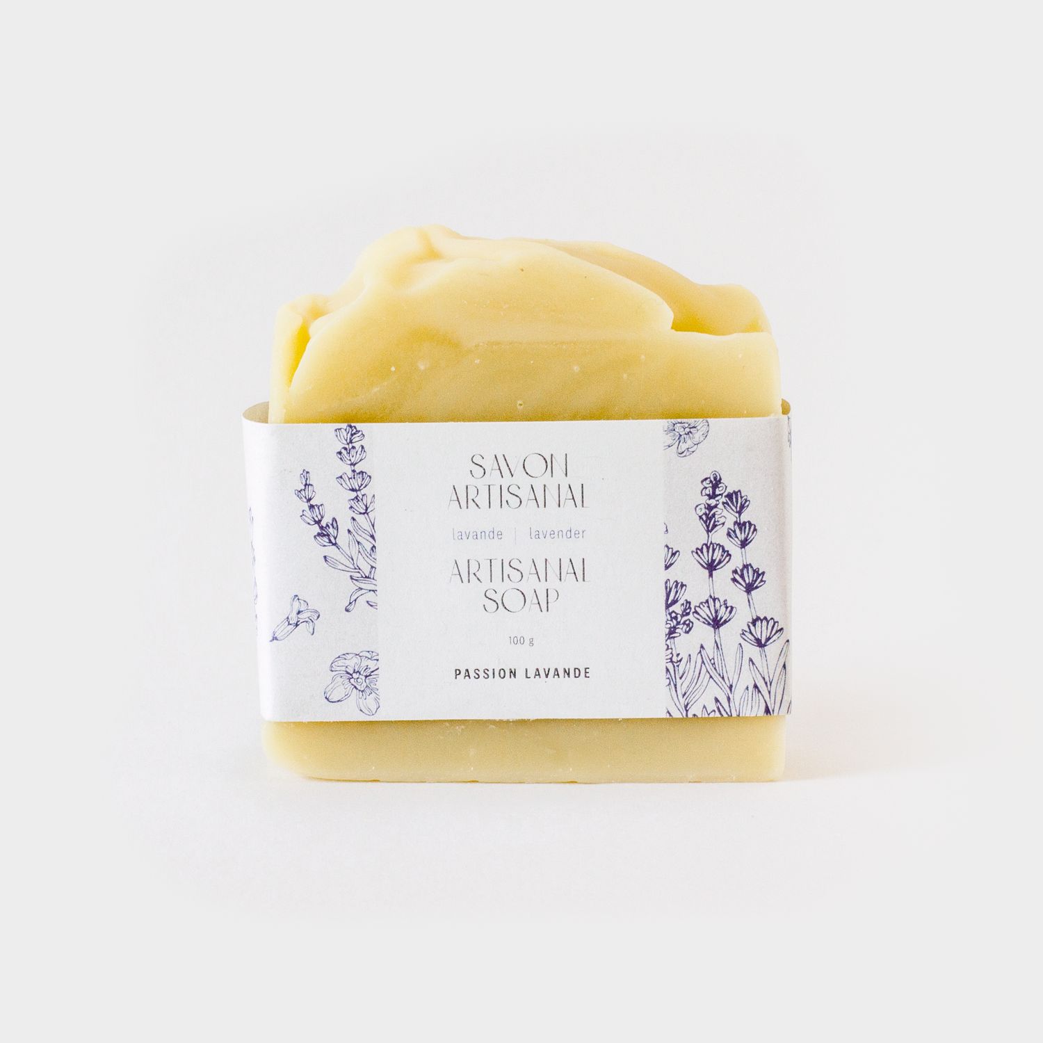 Savon artisanal - en barre