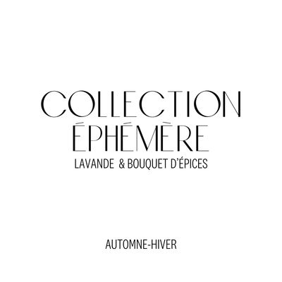 COLLECTION ÉPHÉMÈRE - LAVANDE &amp; BOUQUET D&#39;ÉPICES