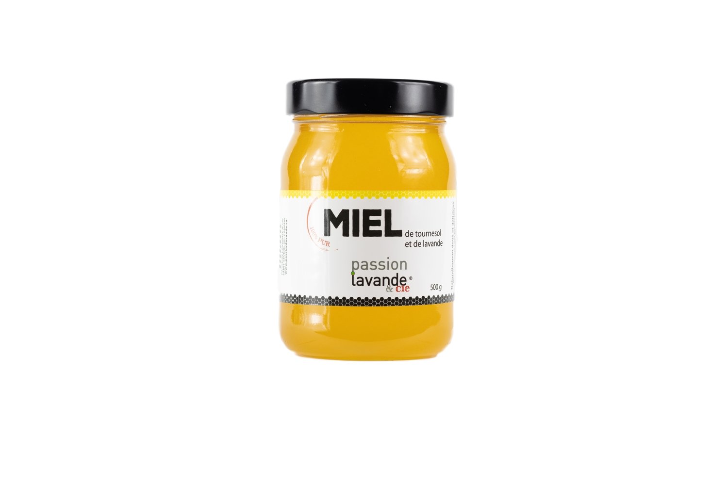 Miel de lavande et tournesol non pasteurisé Miel de lavande et tournesol non pasteurisé